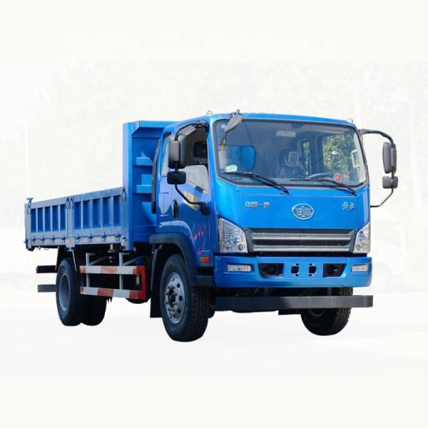 Camion benne FAW 4X2 Benne basculante à l'arrière Remorque basculante