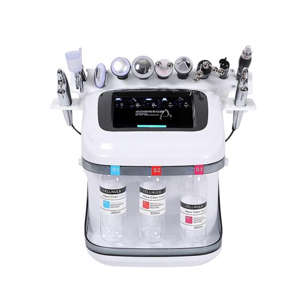 Portable Hyro H2o2 Small Bubble Hydra Aqua Peel Facial Machine 10 in 1