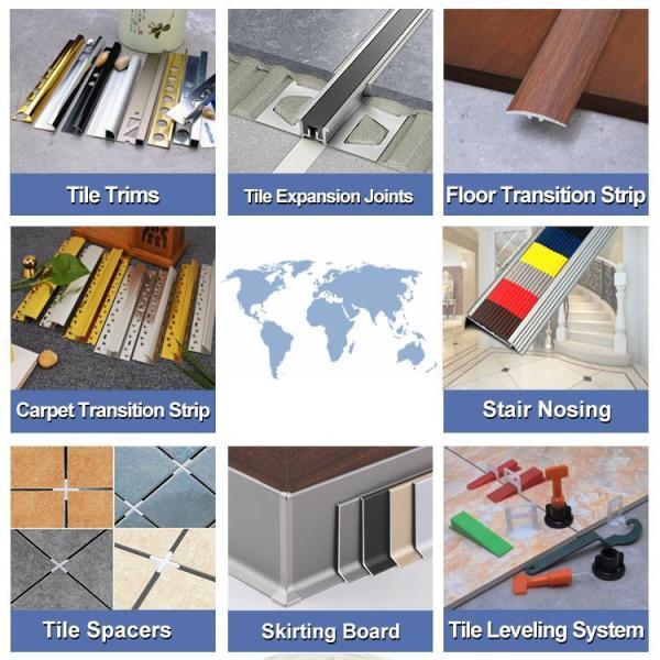 Wall Corner Aluminium Edge Trim For Tiles Ceramic Protection Tile Accessories