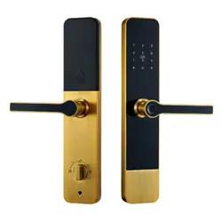 SUS 6068 Smart Fingerprint Door Lock For Apartments Hotel Office