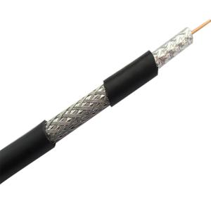 Cabo coaxial da tevê de RG58 RG59 RG6 RG11, cabo aéreo da tevê para CCTV CATV