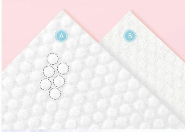 Custom Soft Cotton Disposable Daily Cleansing Facial Towelettes For Dry And Wet Using