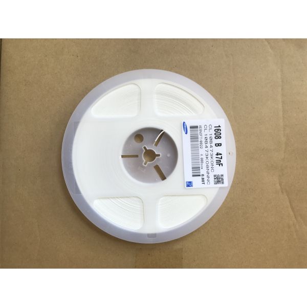 CCL10B473KO8NNNC 47nF 16V C0G 0603 MLCC ±10% Tol Ultra-Stable Low Loss NP0 Characteristic High Q Value Ni Barrier RoHS  Tape & Reel