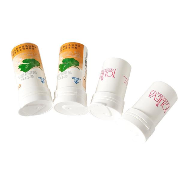 Sustitución de tubo de tableta efervescente con logotipo colorido personalizado y manejo de superficie mate