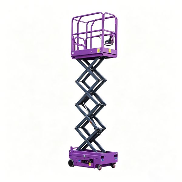 Ultra Compact Self Propelled Scissor Lift Semiconductor Cleanroom Aerial