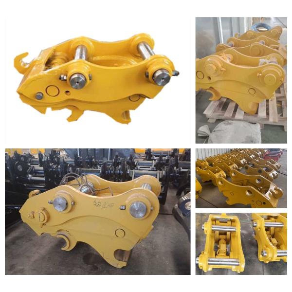 Steel Hydraulic Quick Hitch Coupler Customized For Hyundai Mini Excavators