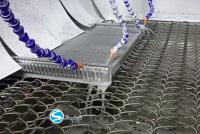 Forneau de brasage en aluminium à commande PLC avec options personnalisées et élément de chauffage branché
