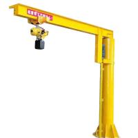 Uso de 7 toneladas de 3 toneladas da fábrica de 10 Ton Jib Crane With Overload Protection For