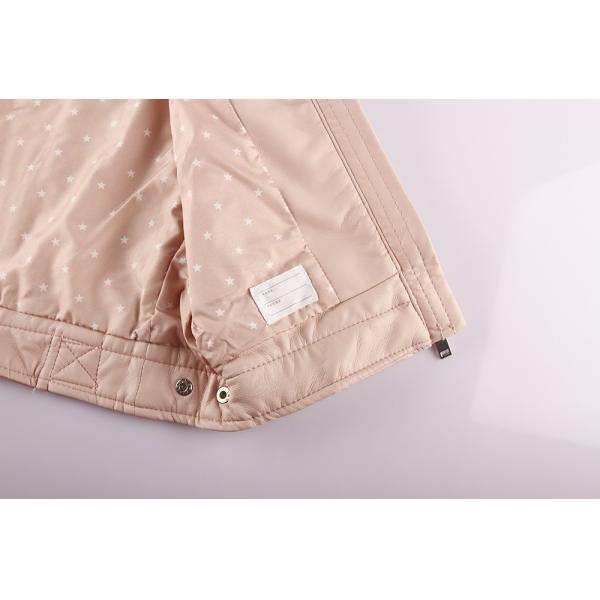 Stockpapa Kid's Jackets Winter Windproof Coat PU Jackets