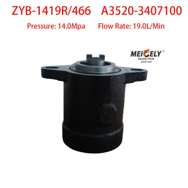 ZYB-1419R/466 Bomba de reforço de direção A3520-3407100 Para YC6108ZLQB