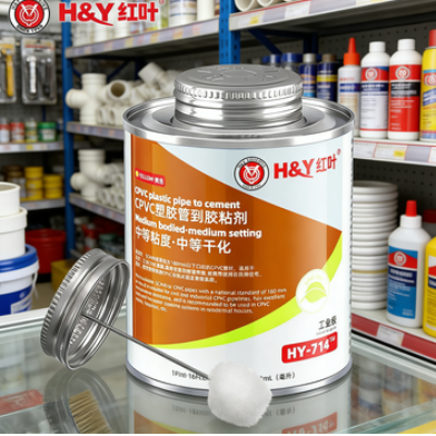 High Temperature Resistance Quick Drying CPVC Plastic Pipe Adhesive Glue