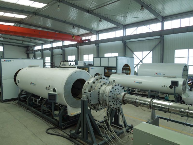 440кВт HDPE Jacket Extrusion Line для пенообразования преизолированных труб PU