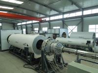 Ligne d'extrusion de jaquette en PEHD de 440 kW pour tuyaux préisolés en PU mousseux