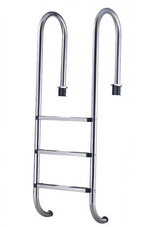 Stainless Steel Swimming Pool Ladders , Outdoor In-ground Pool Ladders