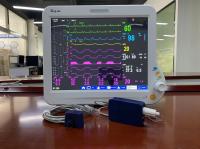 Monitor cardíaco Sidestream do CO2 ICU, monitor paciente do multi parâmetro da anestesia