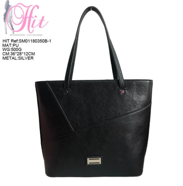 Hot Sale China Wholesale Ladies Fashion Classic Lightweight PU Leather Shopping Purse women bags handbag