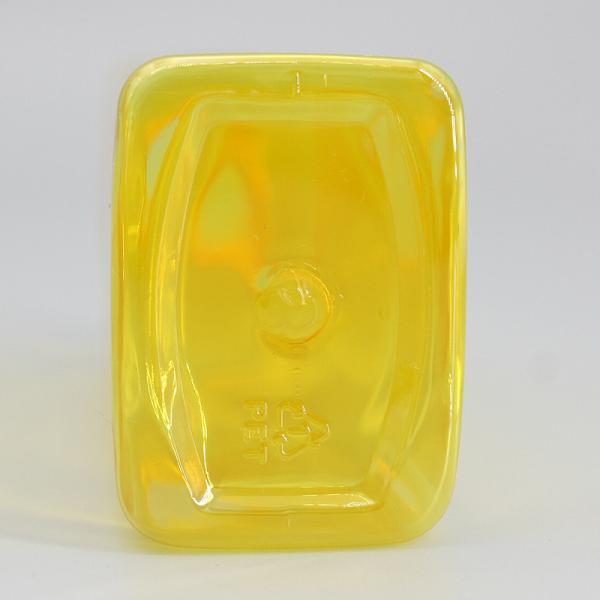 Garrafas plásticas vazias Cuboid do champô 250ml do ANIMAL DE ESTIMAÇÃO 24mm