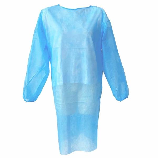 Chemotherapy Gowns Disposable Yellow Color Waterproof Medical Surgical Isolation Gown