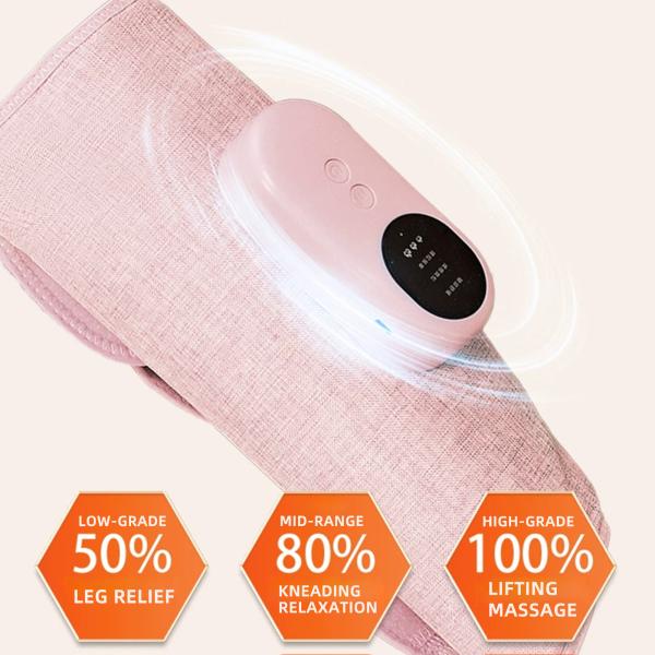 Массаж ног Тепло с сжатием Циркуляция Массаж ног Машины мышц молодняка облегчение боли воздух сжатие массаж ног