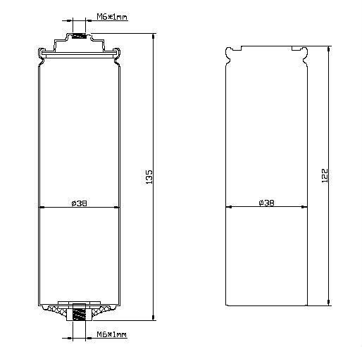 Headway Brand Factory Lifepo4 Battery 38120S 3.2V 10Ah Lithium Battery