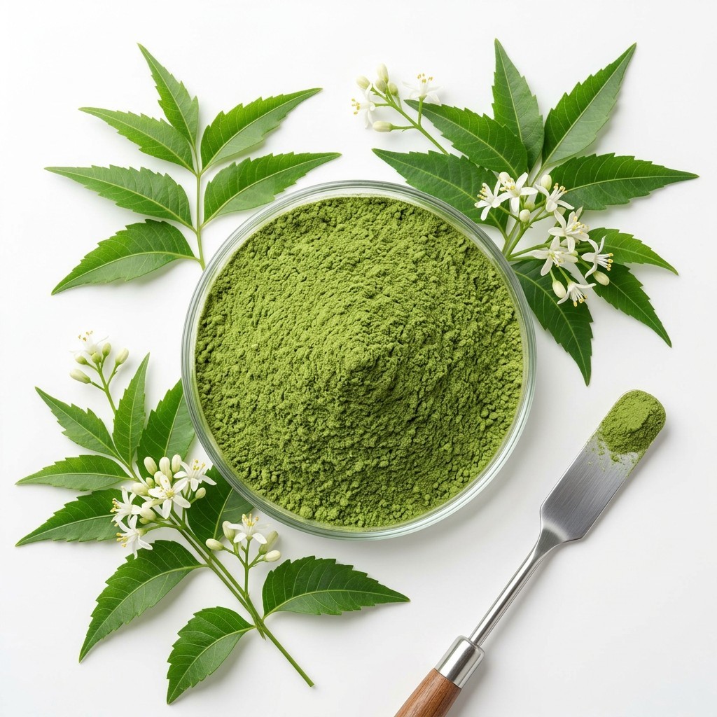 Premium Neem Leaf Extract PE-97 Standardized Bioactive Azadirachtin Concentrate