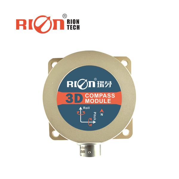 HCM380B Sensor magnético de ângulo de inclinação de 3 eixos IP67 0.3 deg Precisão de direção