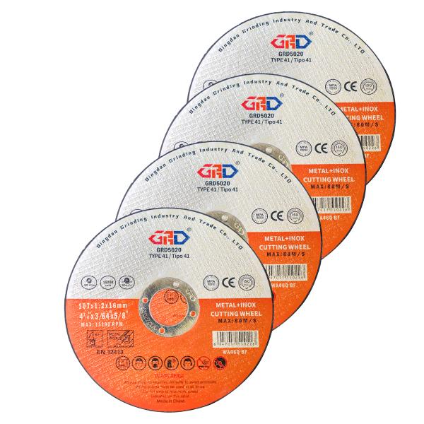 China Manufacture's Top Selling High Performance 107*1.2*16 mm Metal Cutting Disc for Metal Abrasive Tools