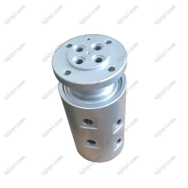 2 passages high pressure hydraulic rotary joint for excavators G1/2'' carbon steel material