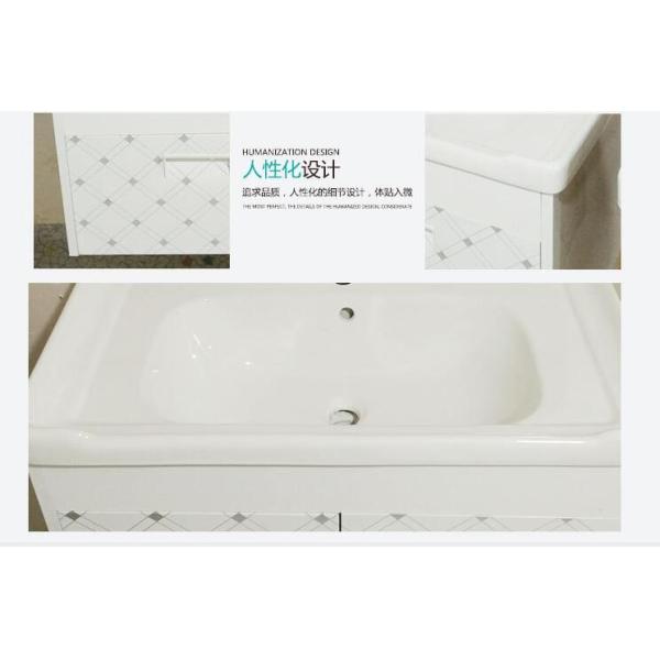 80 X48/cm hanging cabinet / PVC bathroom cabinet / wall cabinet / white color for sanitary ware