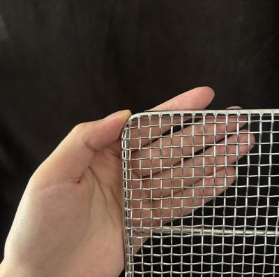 40*60 cm Food Grade Stainless Steel Mesh Wire Food Tray