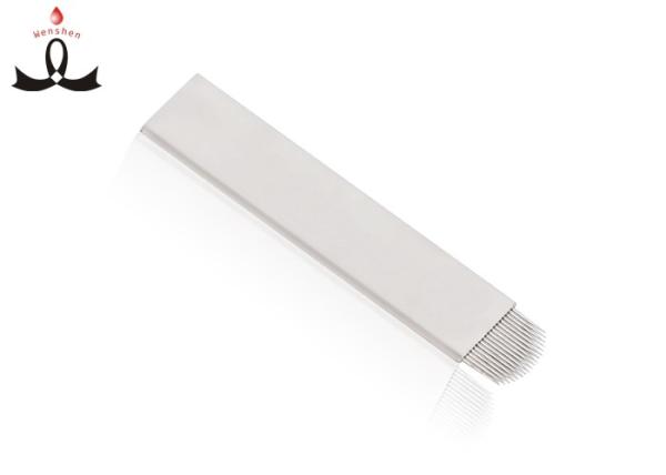 Medical Stainless Steel Hard Shape Microblading Blade 0.20mm #18U Silver Tattoo Needles