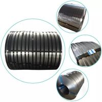 Corrugated SGCH Galvanized Steel Strip Coil Cold Rolled 508mm