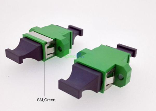 Palavra simples com flange completa, chave oposta do adaptador da fibra ótica de MTP/MPO até para baixo