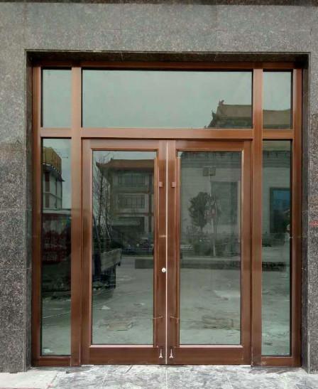 Ribbed Fluted Glass Door with EPDM/PVC Seals Handles/Hinges/Locks Accessories