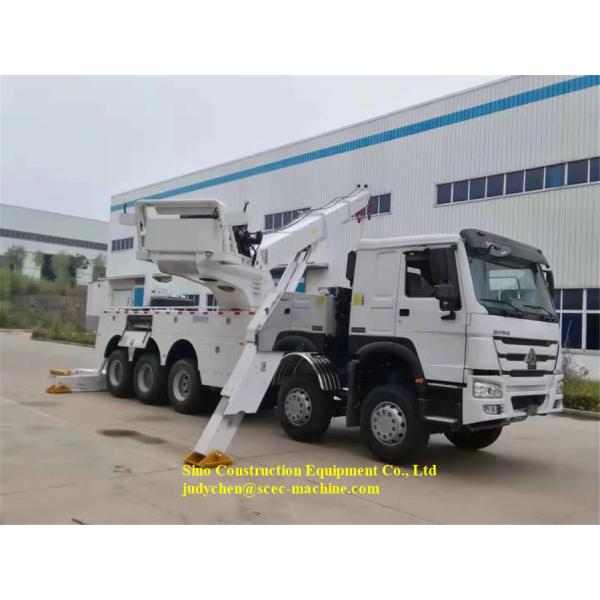 Тележка 8кс4 особенной цели ХОВО 40 тонн 50 сверхмощной тонн тележки вредителя дороги