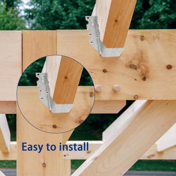Galvanized Steel Joist Hanger Face Mount for 2x4 Hot Dip Coating Sample Offered