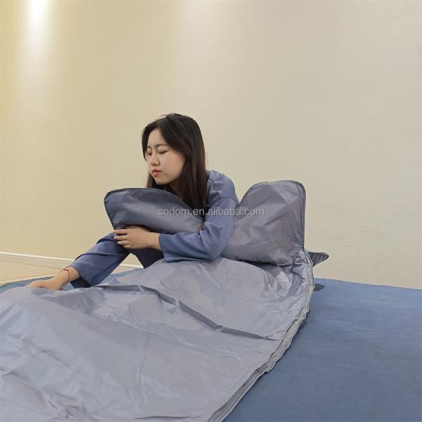 Home Infrared Sauna Body Shaping Instrument with Detox Wrap Thermal Blankets 100-240V