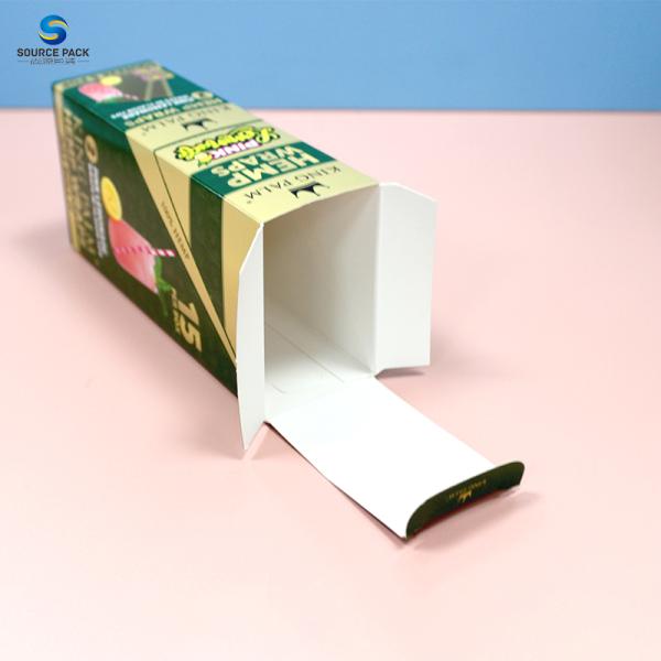 Коробки для предварительного упаковки сигар 350 г 400 г Белый картон для тютюновых гамми