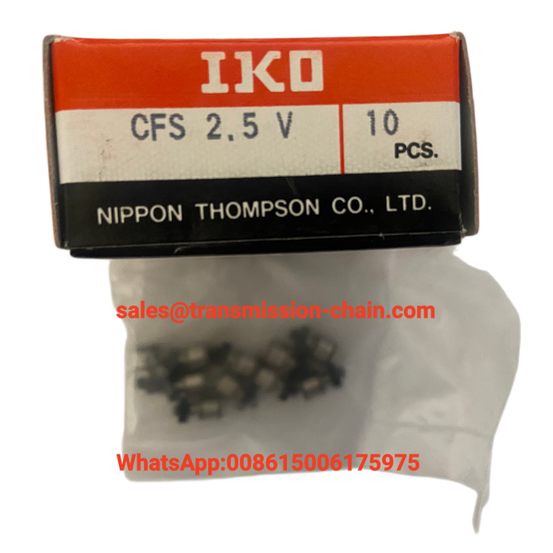 Japan Origin IKO CFS2.5V Miniature Cam Follower Bearing Stud Type Track Roller Bearing