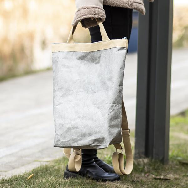 Durable Kraft Paper Tyvek Tote Handbag Eco Friendly Custom Printed Fashion Personalized Waterproof Messenger Bag High Quality Tyvek Tote Bag