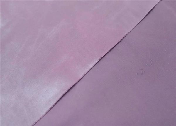 190T Memory PVC Coated Polyester Fabric 53 Gsm Woven & Dyeing Colorful