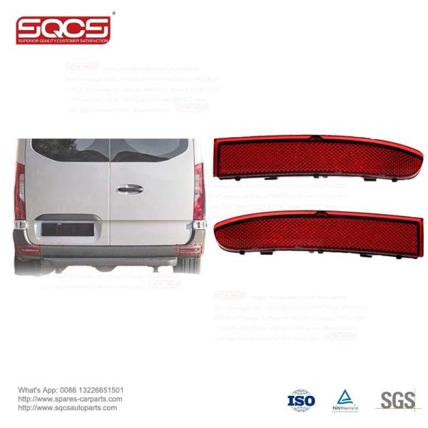 SQCS OE 9108204900 Rear Bumper Reflector High Car Light Accessory for 2019-2021 MERCEDES SPRINTER W910 Left Side