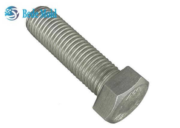 M10 SS Fully Threaded Hex Bolts A2-70 SUS304 Materials DIN933 700MPa Strength