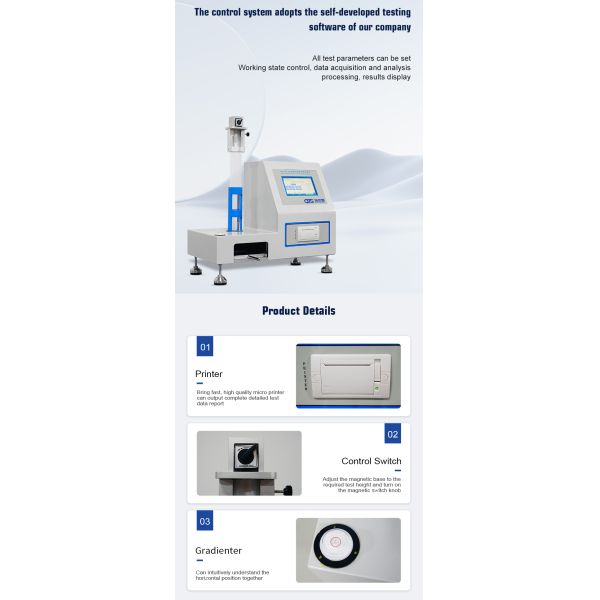Touch Screen Control ISO 8307 Electronic Foam Ball Rebound Fatigue Tester