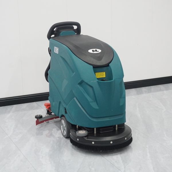 50L 13.2Gal Commercial Walk Behind Sweeper Small Auto scrubber For Warehouse Supermarket
