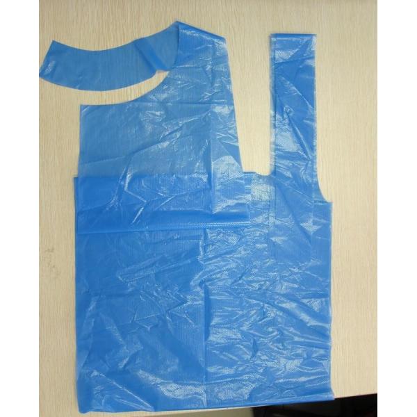Waterproof Disposable Plastic Gowns For Home Care / Beauty Shop Multi Colored