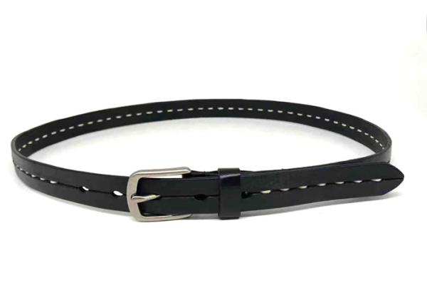 Leisure Leather Women's Thin 2.3cm Retro Cowhide Belt