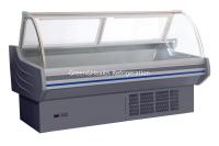 Refrigerador comercial refrigerando dinâmico da exposição da carne do refrigerador de R404a