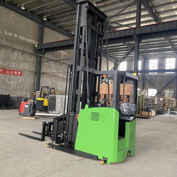 Three Way Electric Forklift Stacker 1500kg 3m 4m VNA All Electric Hydraulic Pallet Forward Forklift Truck
