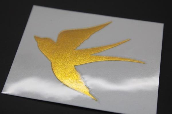 Gold Metallic Temporary tattoo
